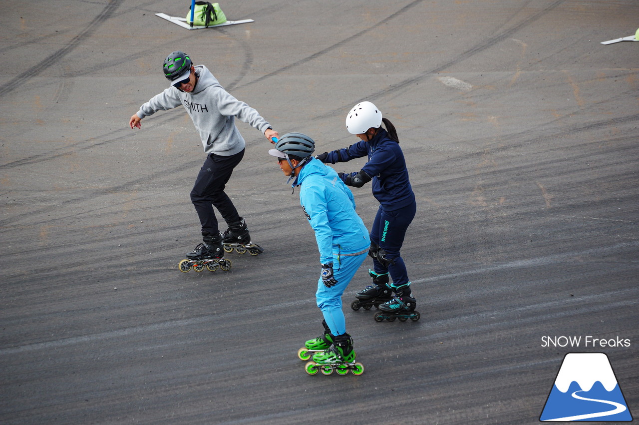 ISHII SKI ACADEMY and KAMUI SKI LINKS コラボ企画 ☆『THE オフトレ』インラインスケートトレーニング in カムイスキーリンクス